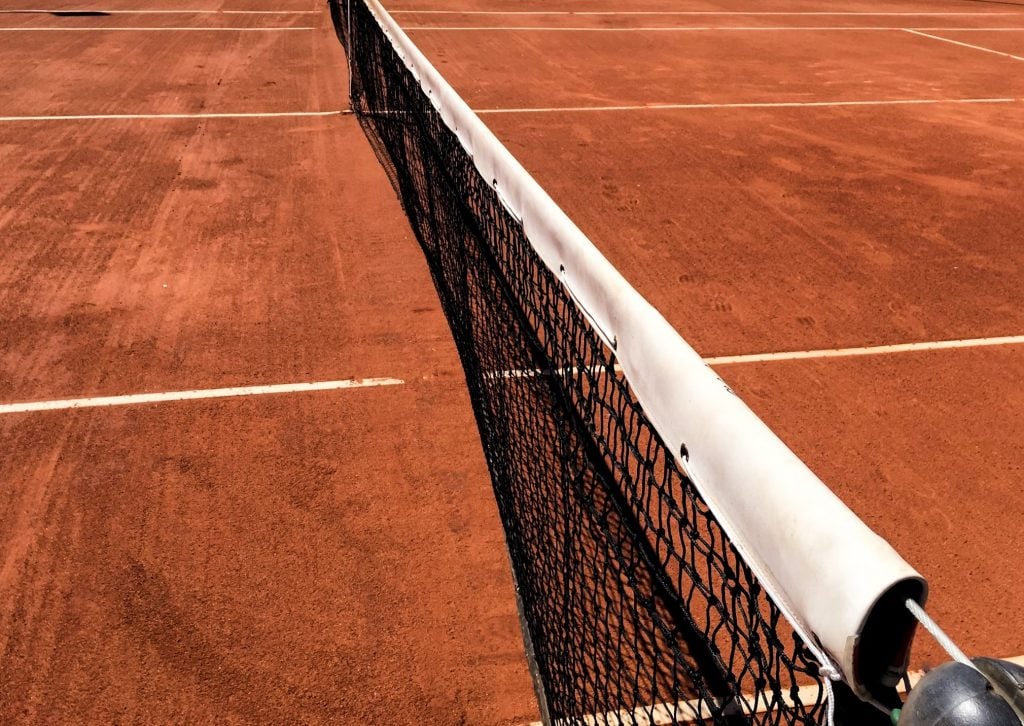 cancha de arcilla