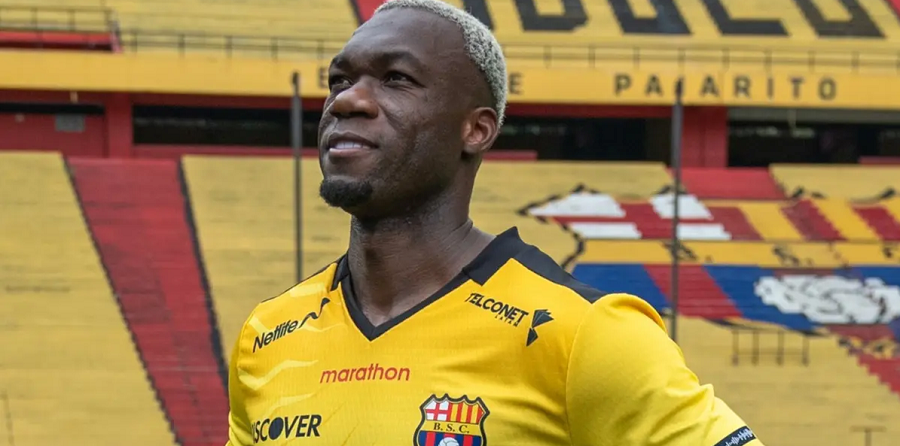 Caicedo, el mejor pagado de la liga ecuatoriana