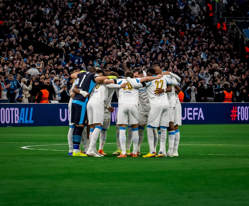 Jugadores de Marsella.
