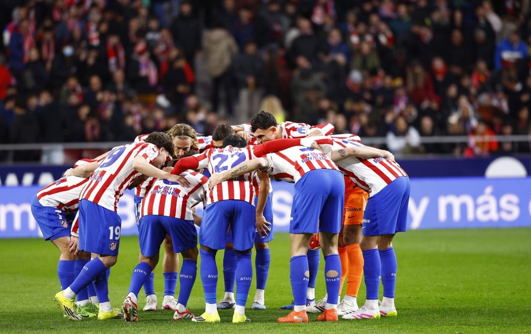 Jugadores de Atlético de Madrid.