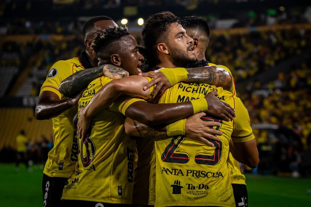 Jugadores de Barcelona SC.