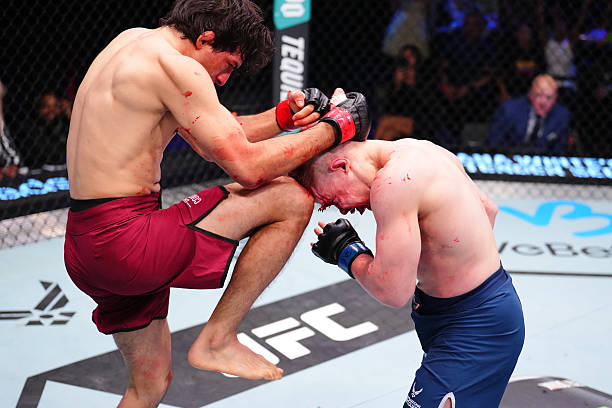 Adrián Luna Martinetti en el Dana White's Contender Series.