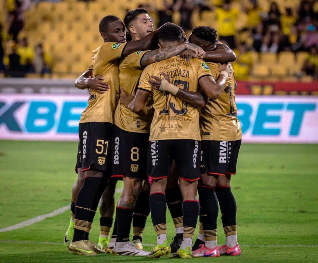 Jugadores de Barcelona SC.
