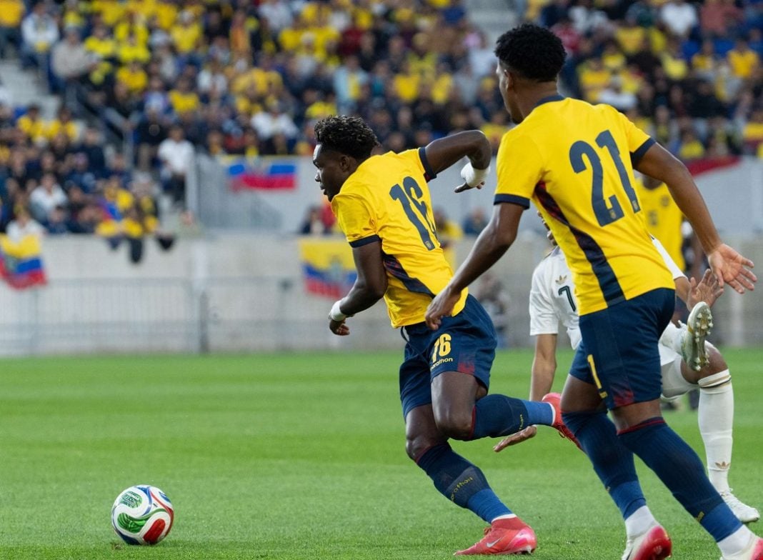 Jugadores de Ecuador.