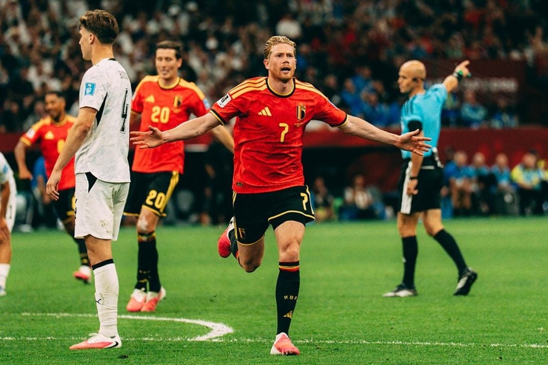Jugadores de Bélgica