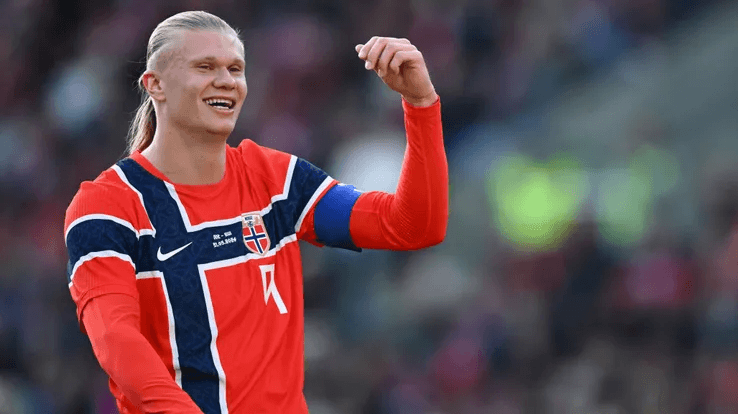 Haaland, el goleador de Noruega