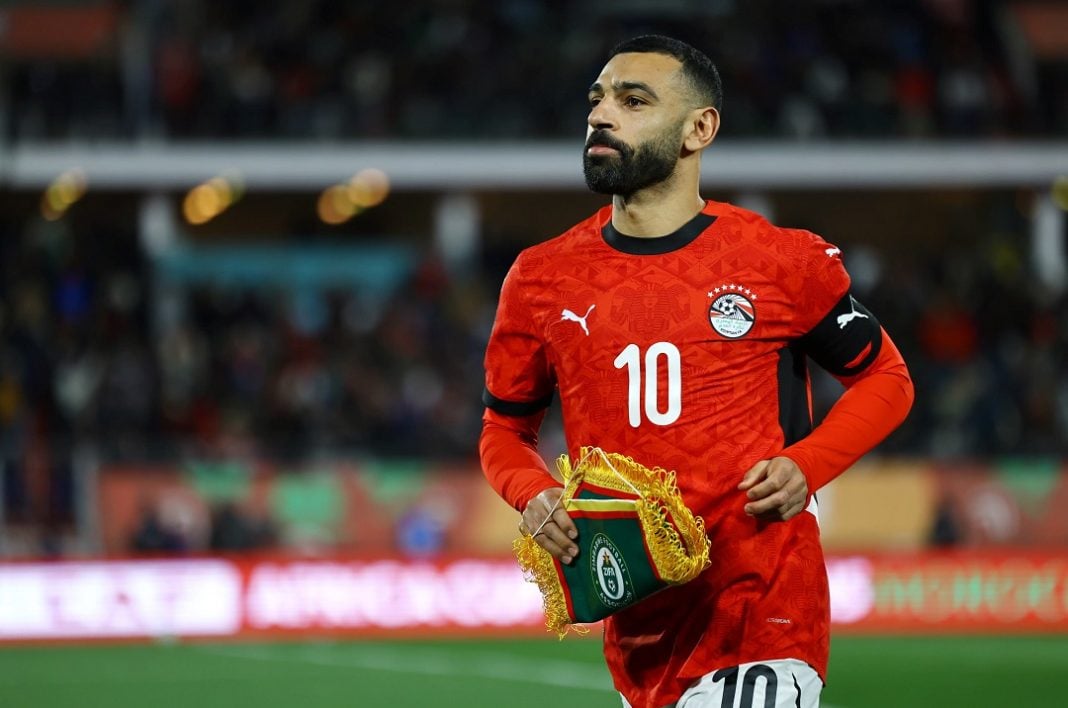 Mohammed Salah con la selección