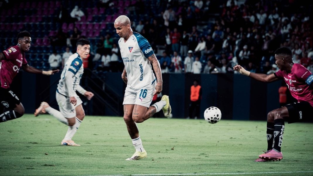 Jugadores de LDU Quito.